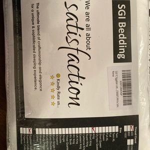 600 thread count Egyptian cotton king size sheets *NEW*